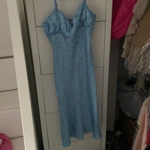 MIDI verge girl floral dress